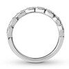 Thumbnail Image 2 of Diamond Anniversary Ring 1/6 carat tw Round-cut 14K White Gold