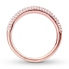 Thumbnail Image 2 of Diamond Anniversary Ring 1/4 carat tw Round 14K Rose Gold