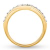 Thumbnail Image 1 of Diamond Contour Ring 1/2 carat tw Round 14K Yellow Gold