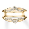 Thumbnail Image 0 of Diamond Enhancer Ring 1/4 carat tw Round 14K Yellow Gold