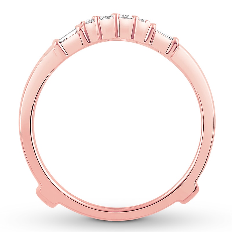 Diamond Enhancer Ring 1/4 carat tw Round 14K Rose Gold