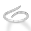 Diamond Deconstructed Ring 1/6 carat tw 10K White Gold