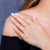 Thumbnail Image 3 of Shy Creation Ring 1/2 ct tw Diamonds 14K White Gold SC55004917