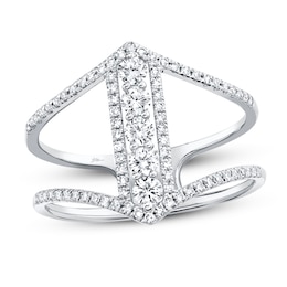 Shy Creation Ring 1/2 ct tw Diamonds 14K White Gold SC55005463