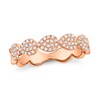 Thumbnail Image 0 of Shy Creation Band 1/4 ct tw Diamonds 14K Rose Gold SC55001500