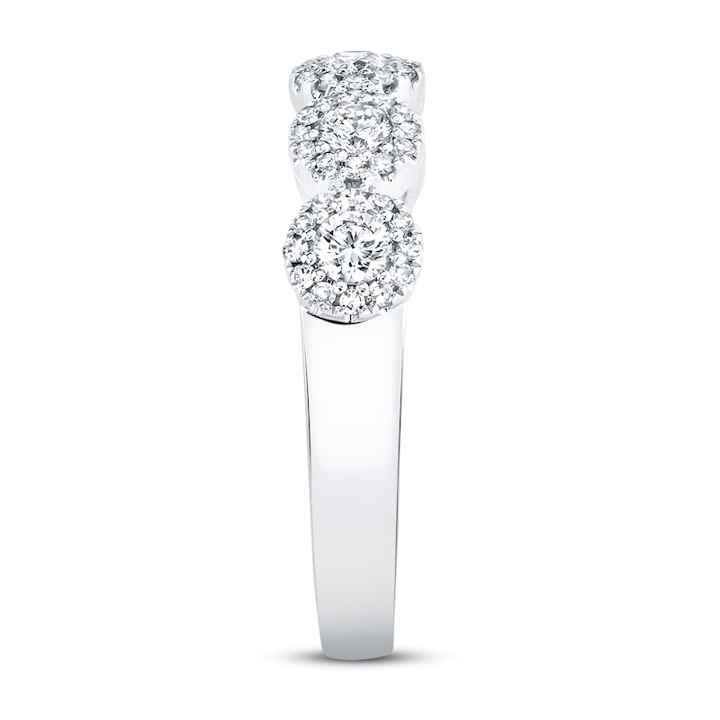 Main Image 3 of Shy Creation Band 1/2 ct tw Diamonds 14K White Gold SC55002618