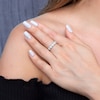 Thumbnail Image 4 of Shy Creation Band 1/2 ct tw Diamonds 14K White Gold SC55002618