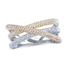 Shy Creation Ring 1/2 ct tw Diamonds 14K Tri-Color Gold SC55002585