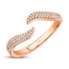 Thumbnail Image 3 of Shy Creation Ring 1/6 ct tw Diamonds 14K Rose Gold SC55003450