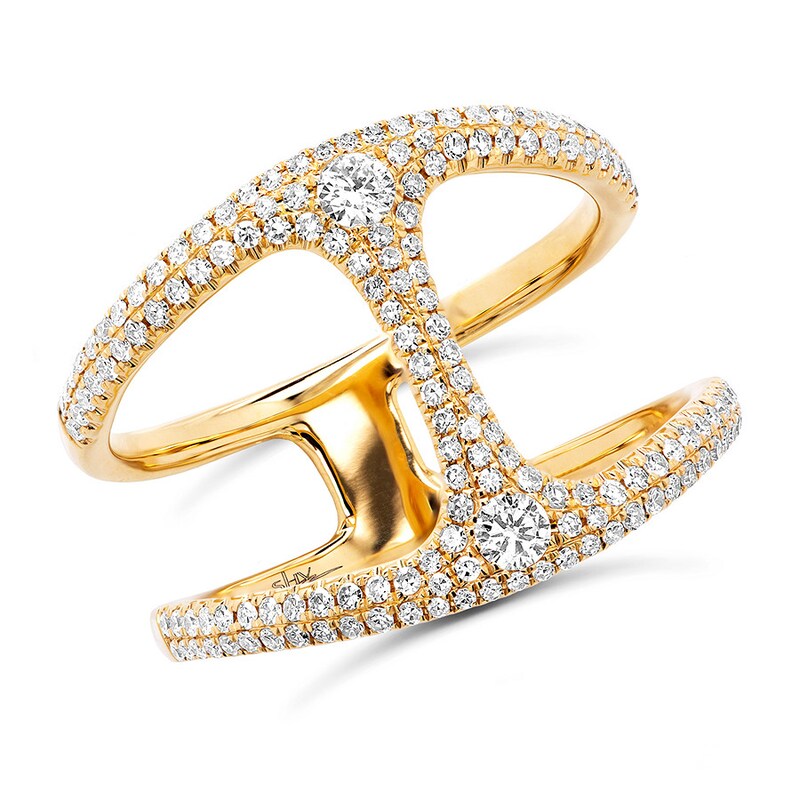 Shy Creation Ring 1/2 ct tw Diamonds 14K Yellow Gold SC55003695