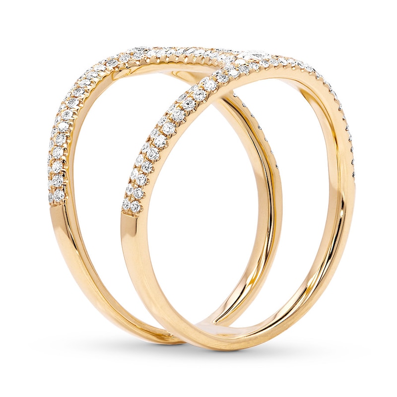 Shy Creation Ring 1/2 ct tw Diamonds 14K Yellow Gold SC55003695