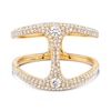 Thumbnail Image 2 of Shy Creation Ring 1/2 ct tw Diamonds 14K Yellow Gold SC55003695