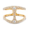 Thumbnail Image 2 of Shy Creation Ring 1/2 ct tw Diamonds 14K Yellow Gold SC55003695