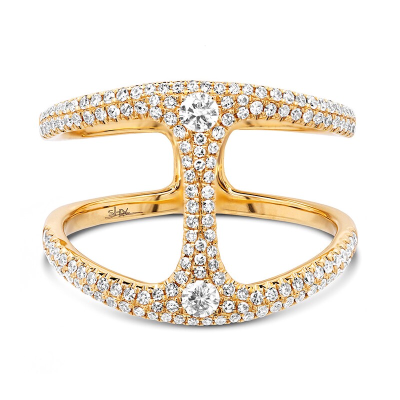 Shy Creation Ring 1/2 ct tw Diamonds 14K Yellow Gold SC55003695