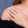 Thumbnail Image 3 of Shy Creation Ring 1/4 ct tw Diamonds 14K White Gold SC55005225