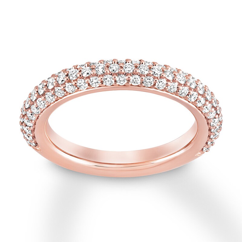 House of Virtruve Band 7/8 ct tw Diamonds 14K Rose Gold