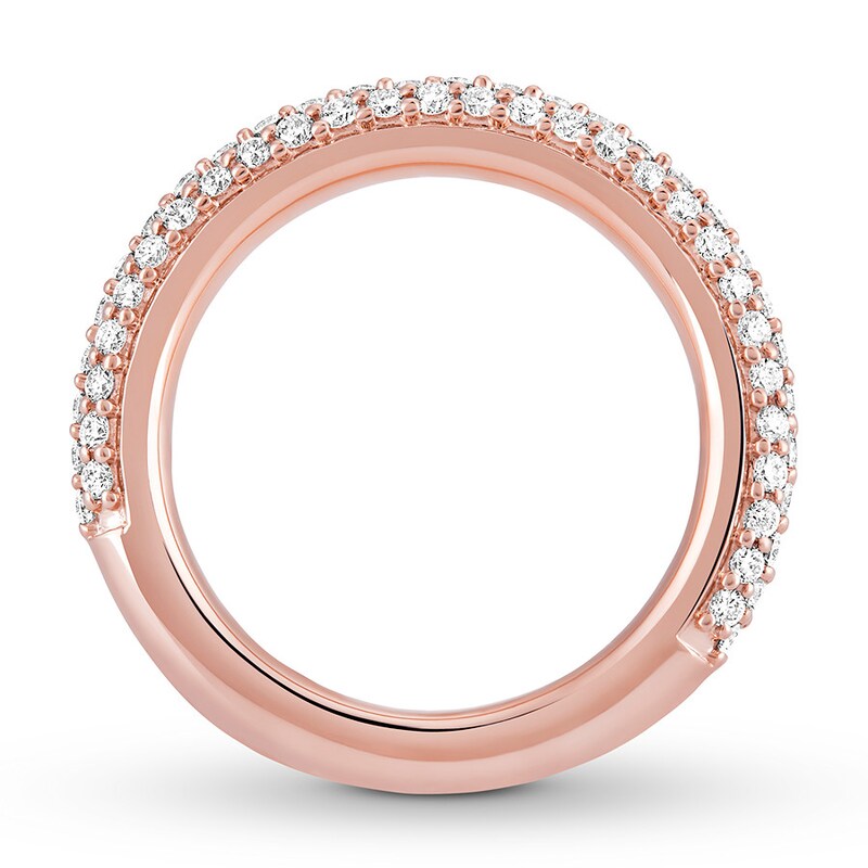 House of Virtruve Band 7/8 ct tw Diamonds 14K Rose Gold