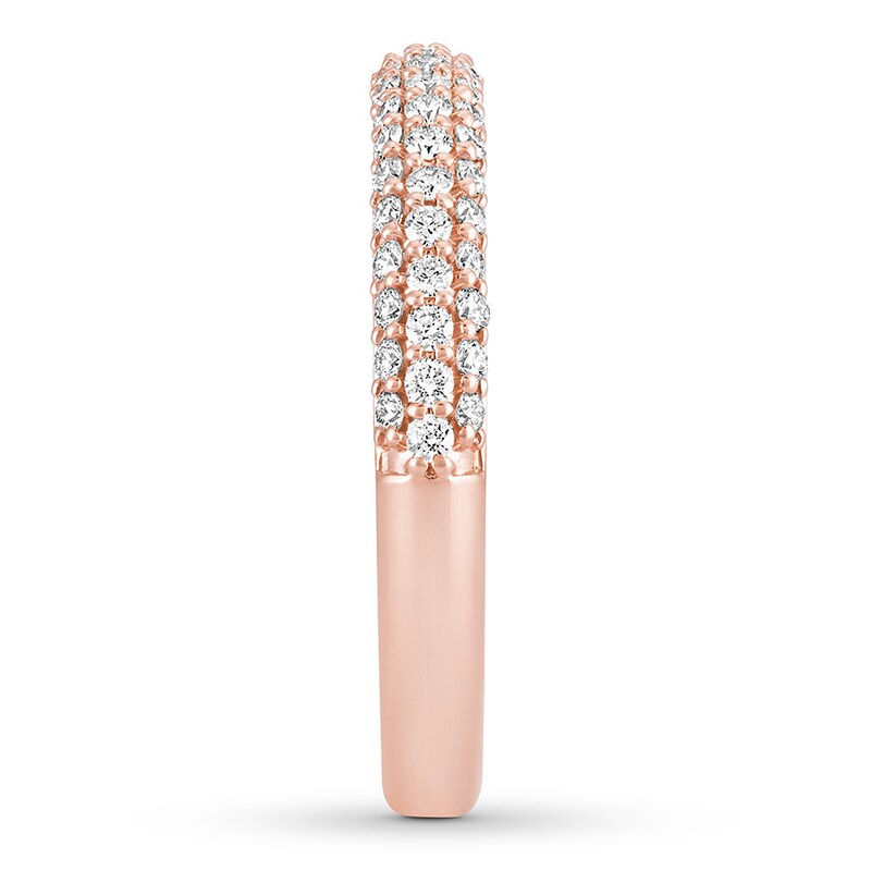 House of Virtruve Band 7/8 ct tw Diamonds 14K Rose Gold