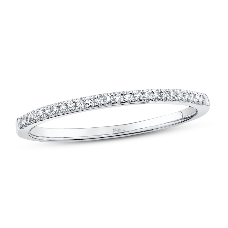 14K White Gold 1/20 CTW Diamond Band 14K White Gold 1/20 CTW Diamond Band