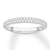 Thumbnail Image 0 of Colorless Diamond Anniversary Ring 1/4 carat tw 14K White Gold