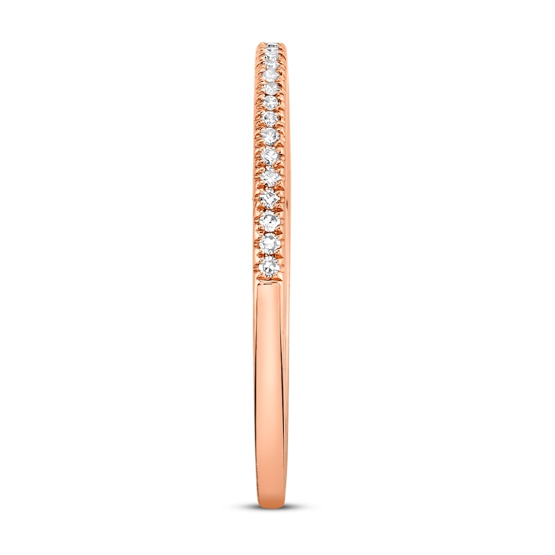 Main Image 3 of Shy Creation Diamond Ring 1/20 ct tw Round 14K Rose Gold SC55002544