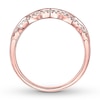 Thumbnail Image 1 of Diamond Anniversary Ring 1/6 carat tw Round 10K Rose Gold