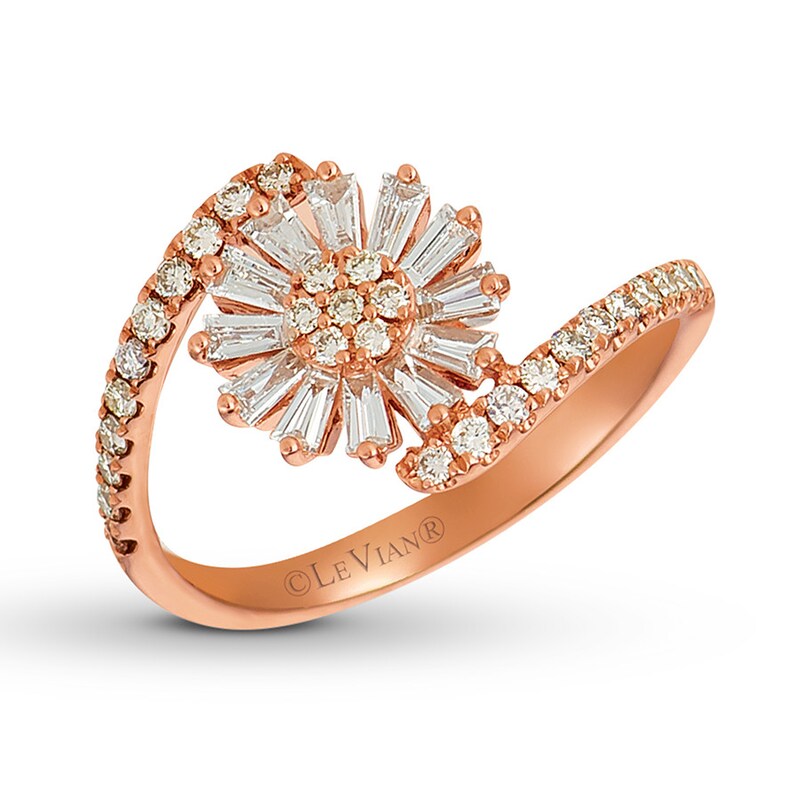 Main Image 1 of Le Vian Diamond Ring 5/8 ct tw 14K Strawberry Gold