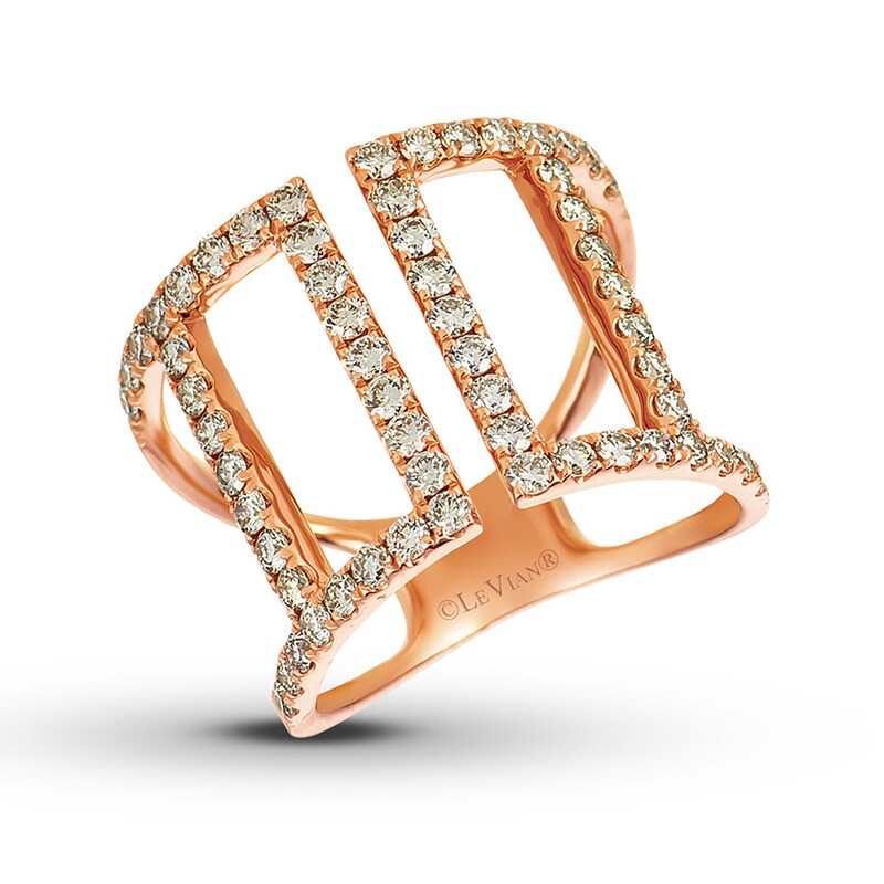 Main Image 1 of Le Vian Diamond Ring 1-1/5 ct tw 14K Strawberry Gold