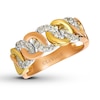 Thumbnail Image 0 of Le Vian Diamond Ring 3/8 carat tw 14K Tri-Color Gold