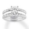 Thumbnail Image 4 of Diamond Enhancer Ring 5/8 carat tw Round 14K White Gold