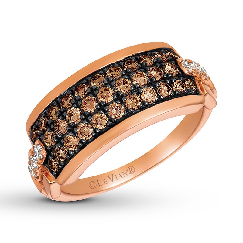 Le Vian Diamond Ring 3/4 carat tw 14K Strawberry Gold