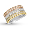Thumbnail Image 0 of Le Vian Diamond Ring 1-1/5 carat tw 14K Tri-Color Gold
