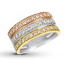 Thumbnail Image 1 of Le Vian Diamond Ring 1-1/5 carat tw 14K Tri-Color Gold