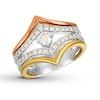 Le Vian Diamond Ring 1 carat tw 14K Tri-Color Gold