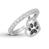 Thumbnail Image 1 of Le Vian Diamond Dangle Ring 5/8 carat tw 14K Vanilla Gold