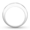 Thumbnail Image 1 of Men's Diamond Band 1 carat tw Square-cut 14K White Gold