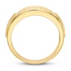 Thumbnail Image 1 of Men's Diamond Ring 1/5 ct tw Round 10K Yellow Gold