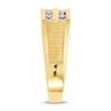 Thumbnail Image 2 of Men's Diamond Ring 1/5 ct tw Round 10K Yellow Gold