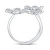 Thumbnail Image 1 of Shy Creation Diamond Flower Ring 5/8 ct tw 14K White Gold SC55007205