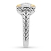 Thumbnail Image 2 of Diamond Ring 1/4 carat tw Round Sterling Silver/14K Gold