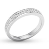 Thumbnail Image 3 of Diamond Anniversary Ring 1/3 carat tw Round Platinum