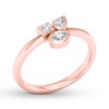 Thumbnail Image 3 of Bezel-set Diamond Ring 1/4 carat tw 10K Rose Gold