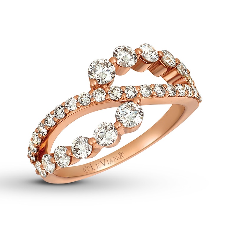Le Vian Diamond Ring 1-1/3 ct tw 14K Strawberry Gold