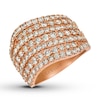 Le Vian Diamond Ring 2-1/5 carats tw Strawberry Gold