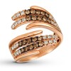 Thumbnail Image 0 of Le Vian Chocolate Ombre Ring 1 carat tw Diamonds 14K StrawberryGold