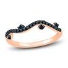 Thumbnail Image 0 of Black Diamond Ring 1/5 carat tw 10K Rose Gold