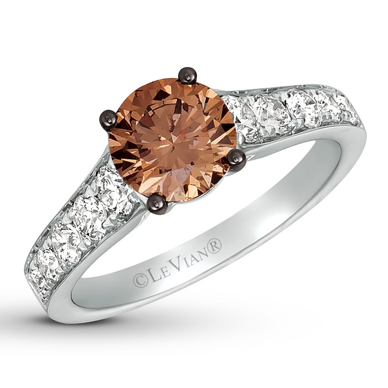 Main Image 1 of Le Vian Diamond Ring 1-7/8 carats tw 14K Vanilla Gold