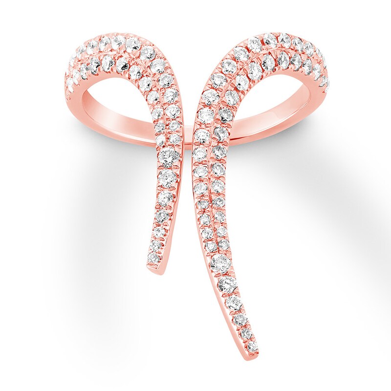 House of Virtruve Ring 5/8 ct tw Diamonds 14K Rose Gold