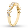 Thumbnail Image 1 of Diamond Band 1/2 carat tw Baguette 14K Yellow Gold