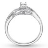 Thumbnail Image 1 of Diamond Promise Ring 1/4 carat tw Round 10K White Gold